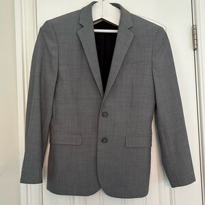 Men’s Extra Slim gray wool blend blazer